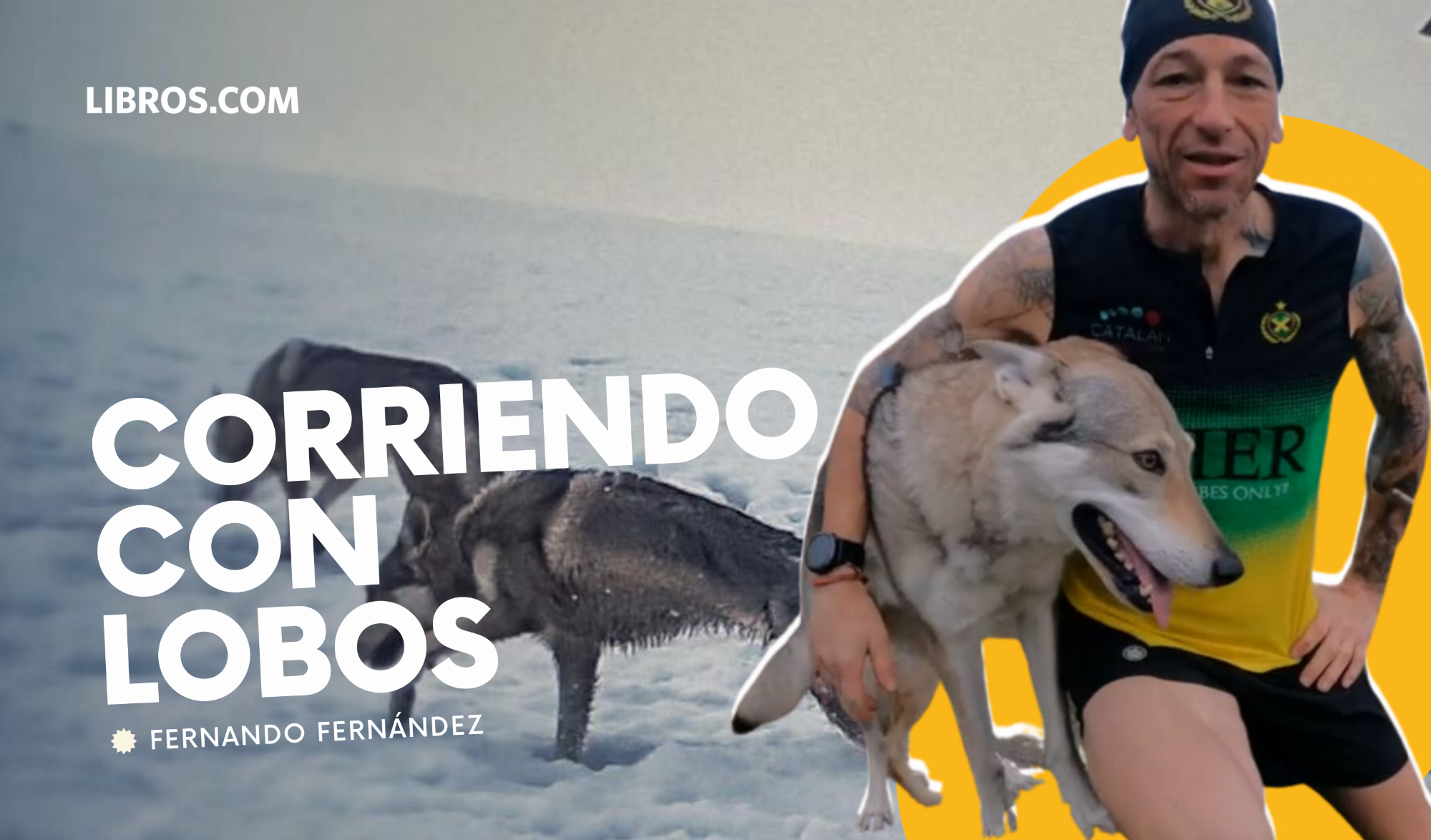 Hazte mecenas de Corriendo con lobos, de Fernando Fernández  -  Editorial 