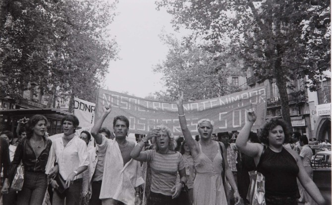 Primera manifestación del Orgullo: Barcelona, 1977